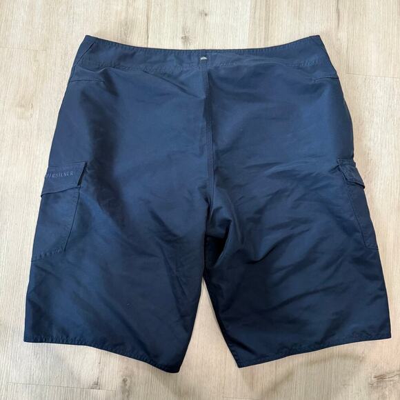 Quicksilver Men's Navy Blue BoardShorts Swim Trunks Size 36 - Picture 3 of 3
